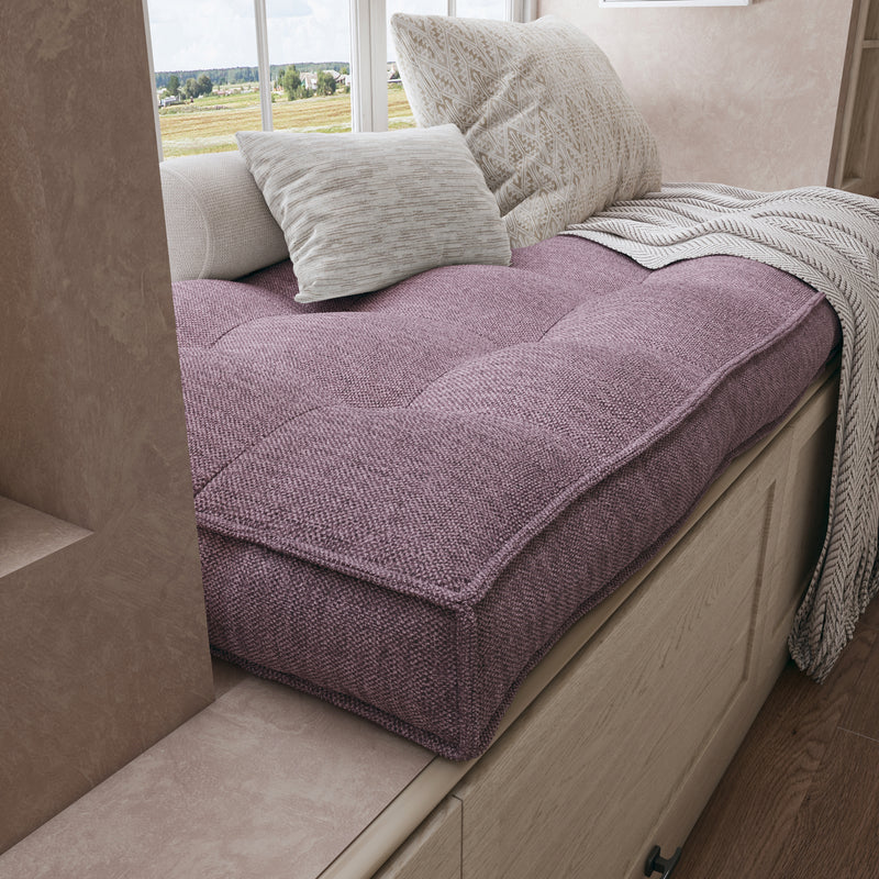 Tufted Window Seat Cushion Brings Timeless Charm and Everyday Relaxation.