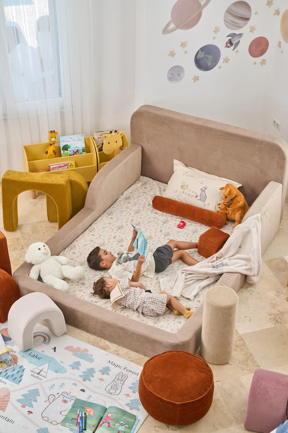 Double Funbed Beige