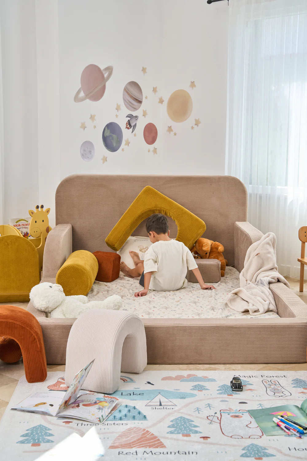 Double Funbed Beige