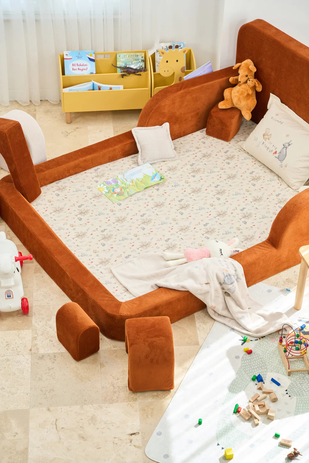 Double Funbed Brick Color