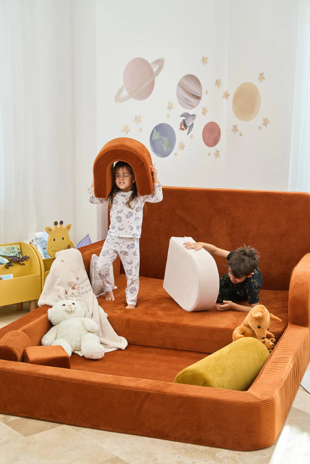 Double Funbed Brick Color