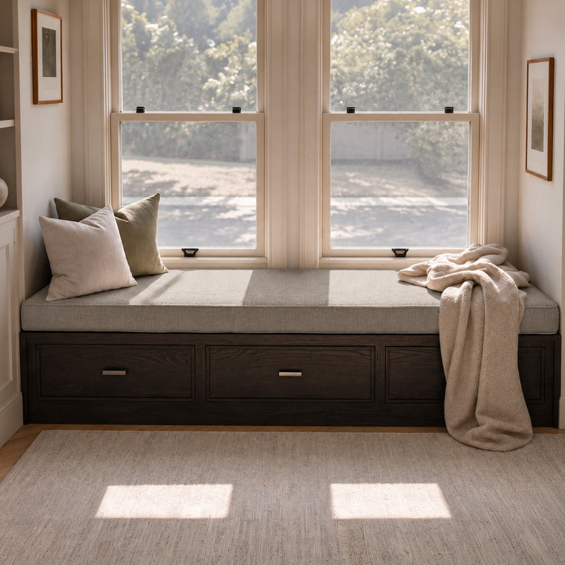 Custom Latte Flat Bench Cushion - RS/4